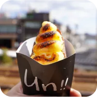 写真:un!とパッケージに書かれているお菓子